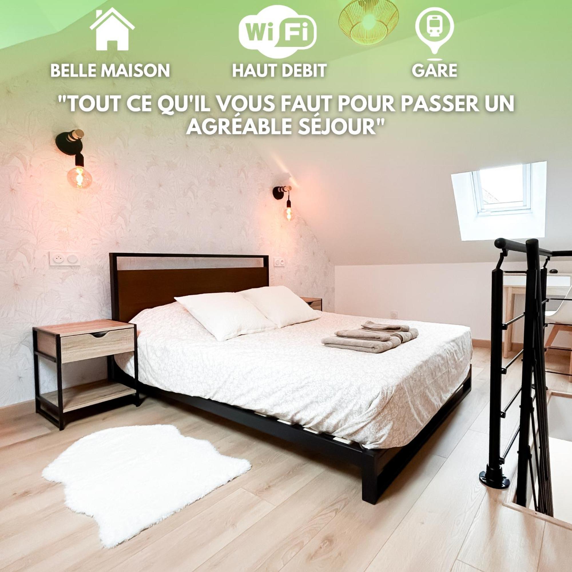 Maison Cosy Centre Gare Amiens Exteriér fotografie